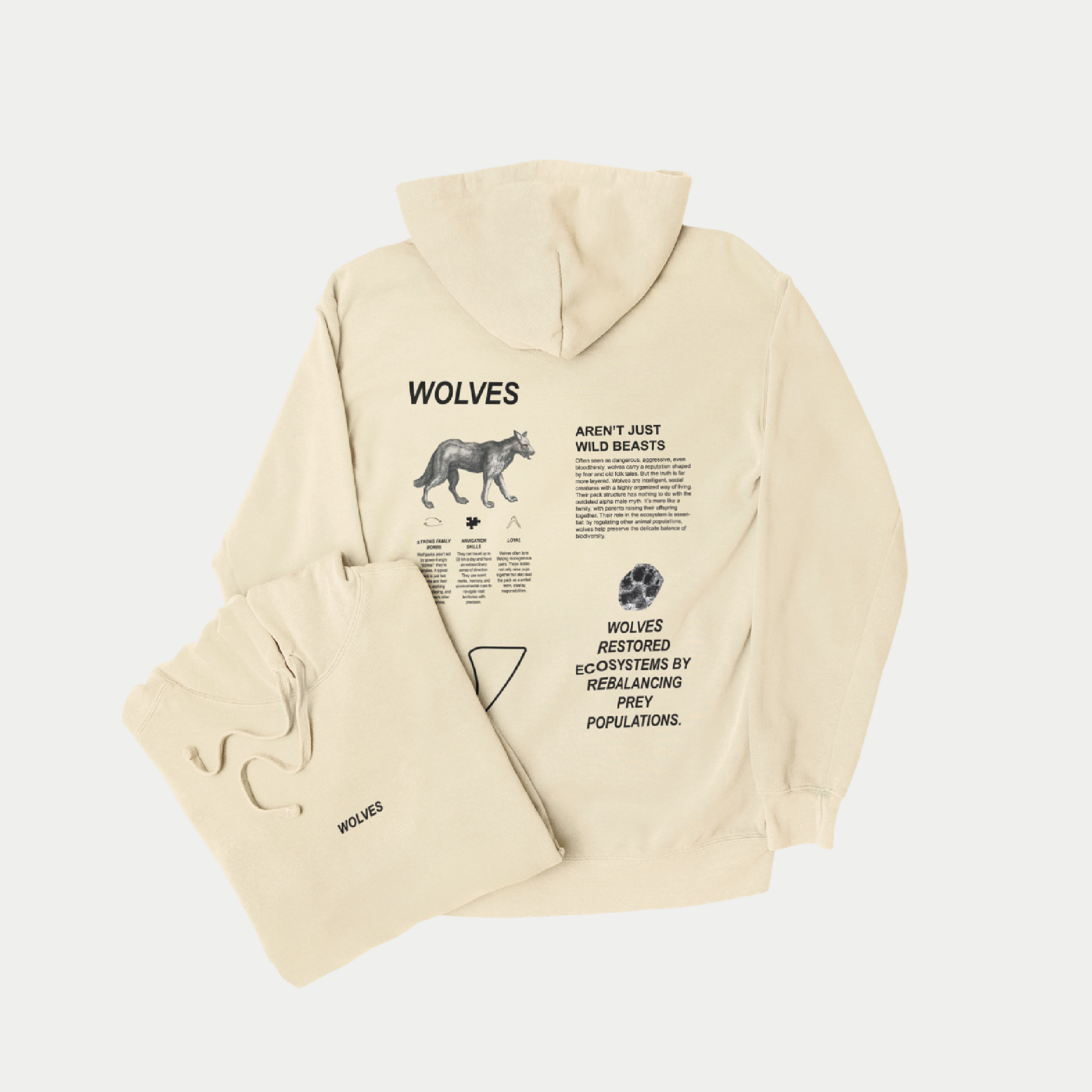 Hoodie Loups SPECIMENS