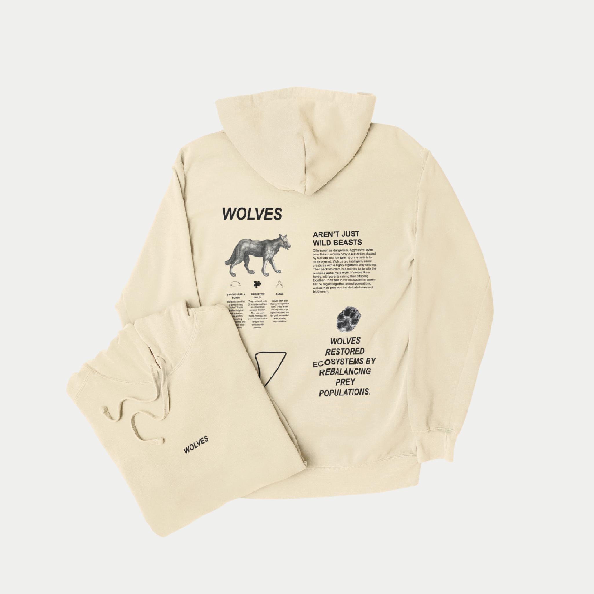 Hoodie Loups SPECIMENS