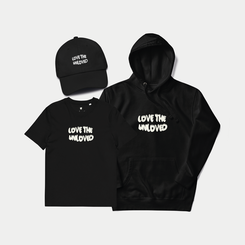 LOVE THE UNLOVED | Pack Totem T-shirt + Casquette + Hoodie
