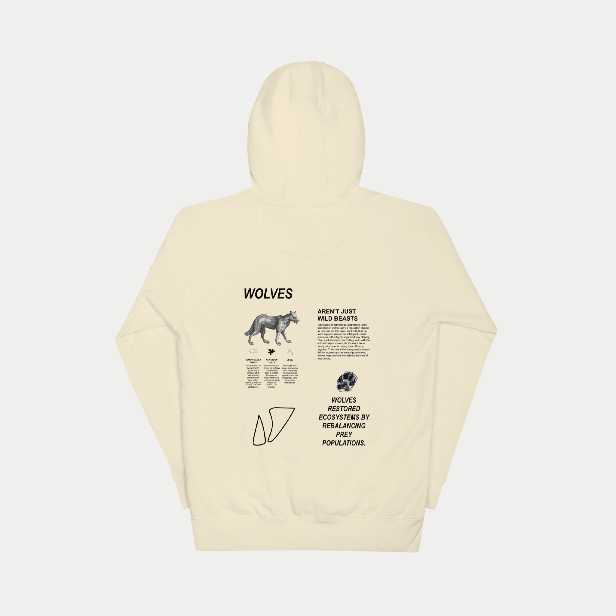 Hoodie Loups SPECIMENS