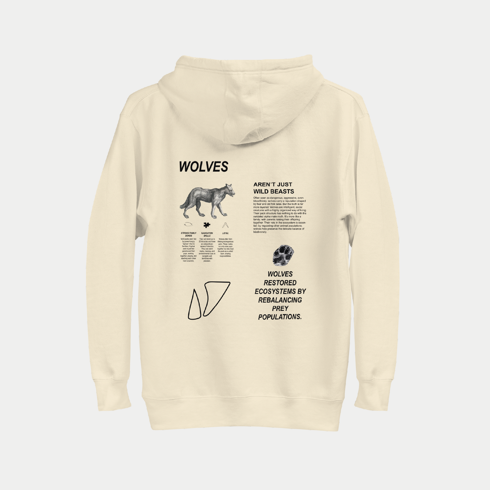 Hoodie Loups SPECIMENS