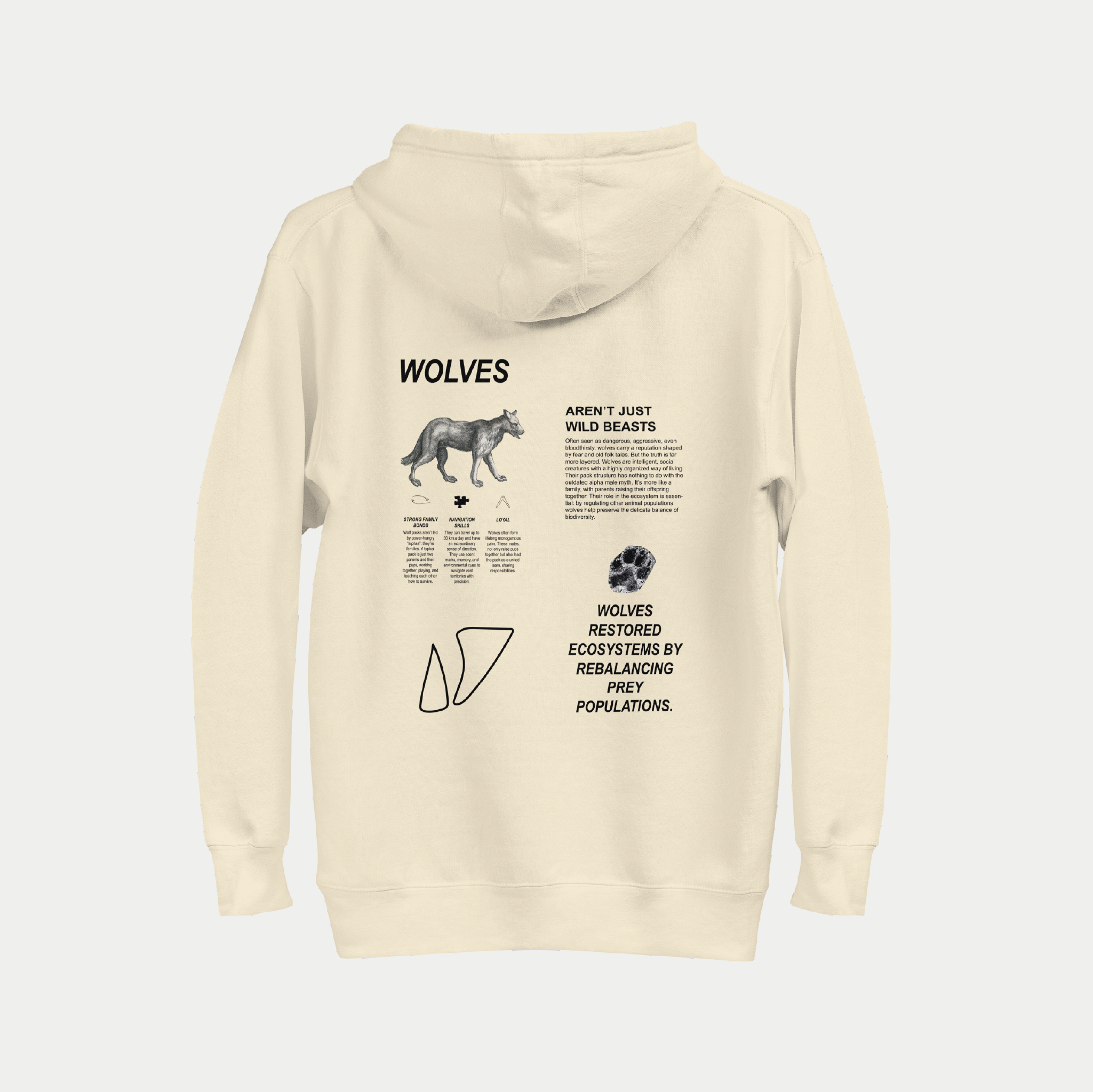 Hoodie Loups SPECIMENS