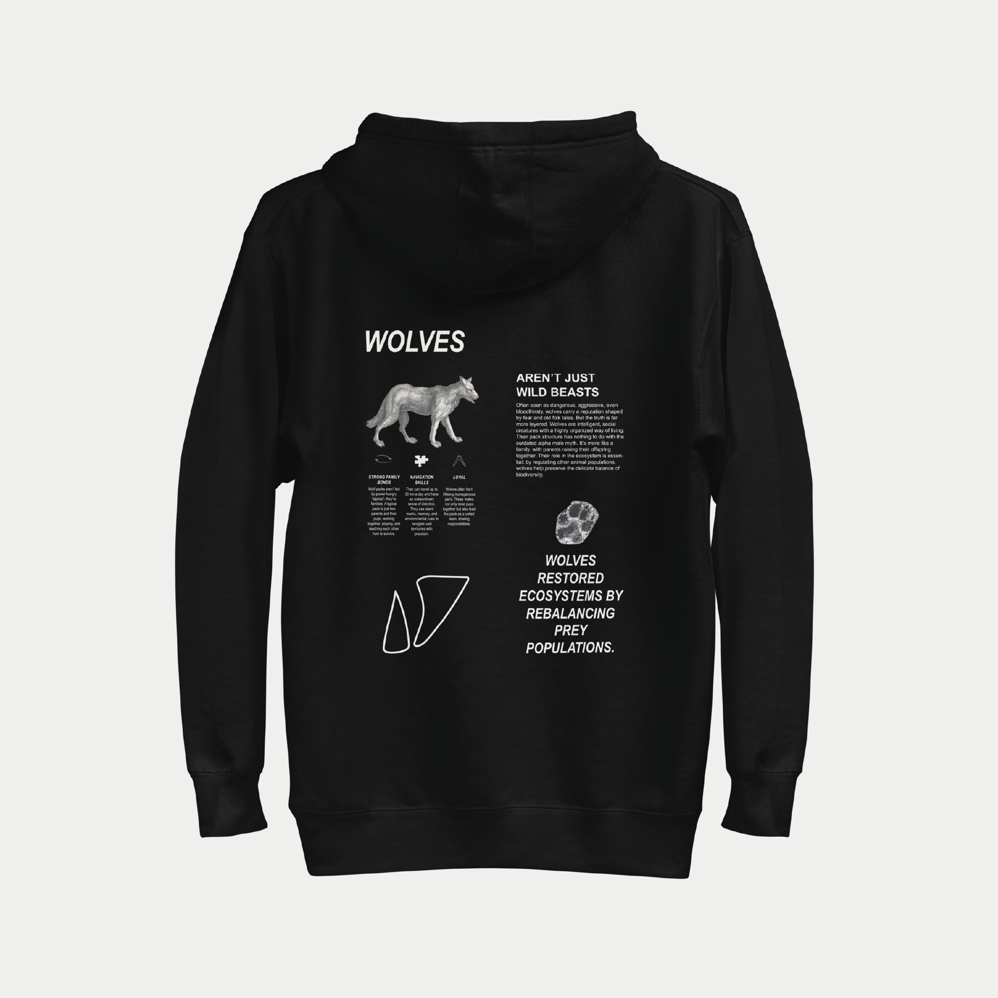 Hoodie Loups SPECIMENS