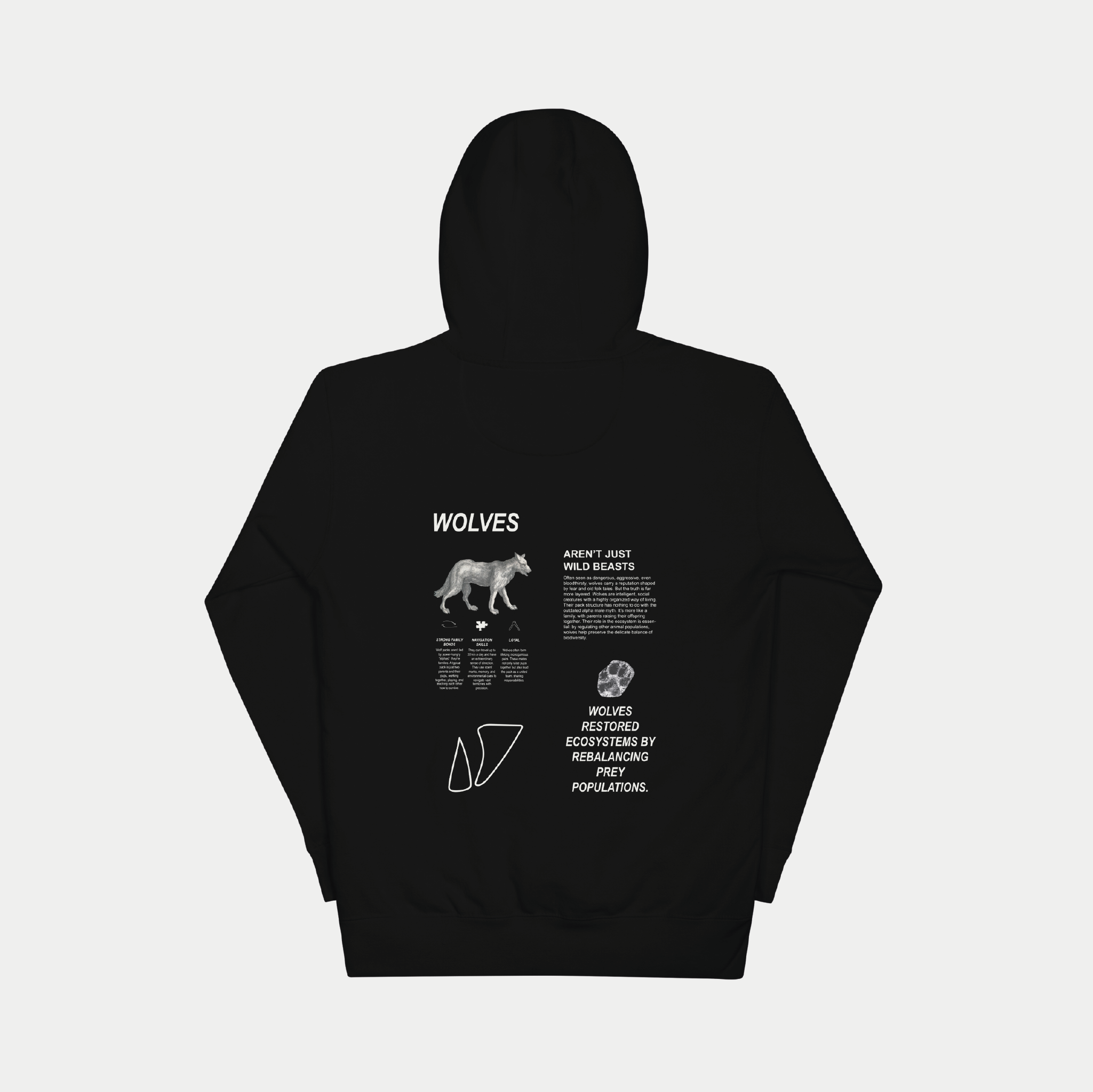 Hoodie Loups SPECIMENS